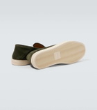 Giorgio Armani Suede slip-on shoes