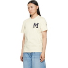Moncler Beige Cotton Jersey Monogram T-shirt
