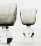 Serax Eternal Snow Small set of 6 glasses by Bela Silva