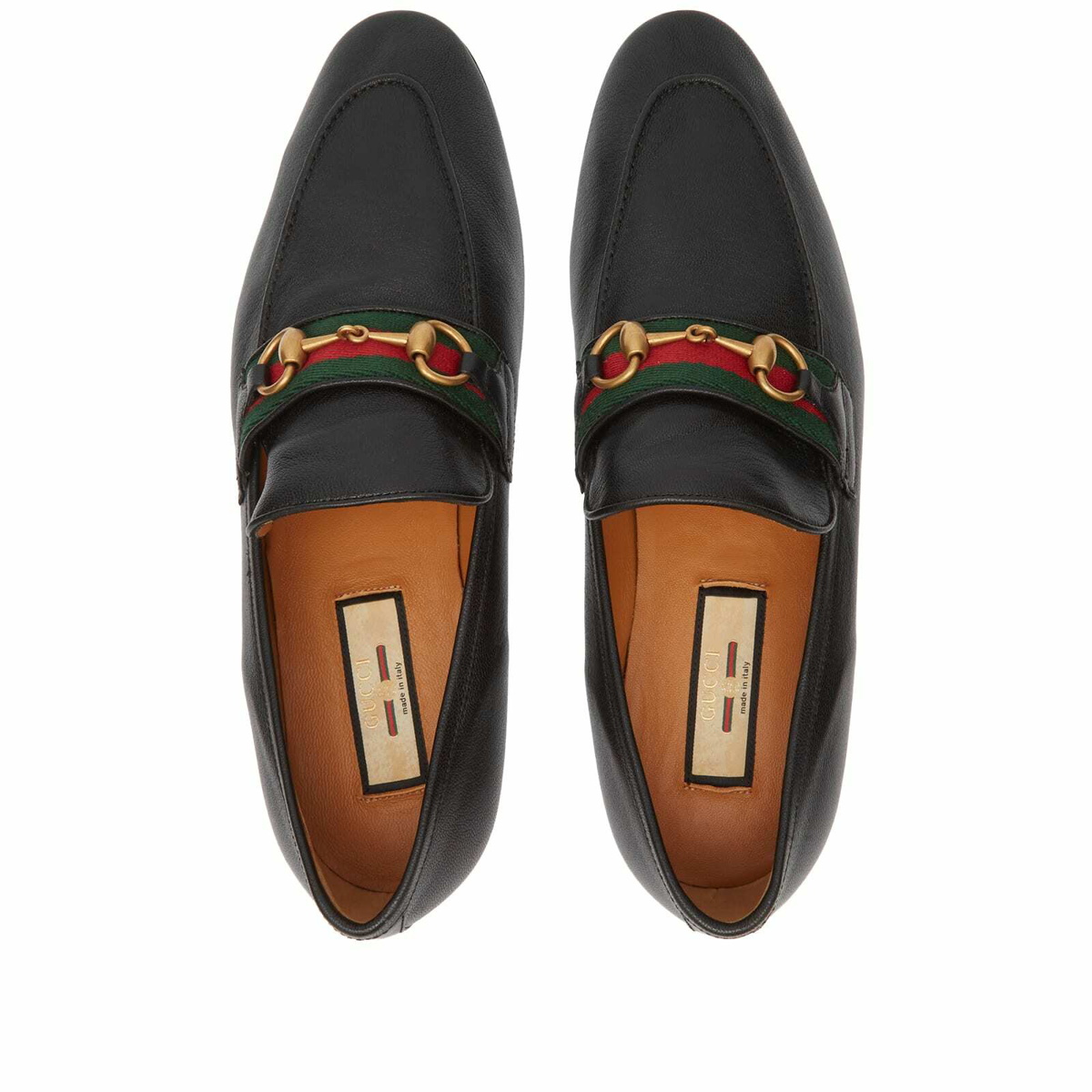 Gucci Men's Paride Monogram Loafer in Black Gucci