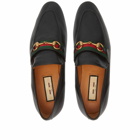 Gucci Men's Paride Monogram Loafer in Black