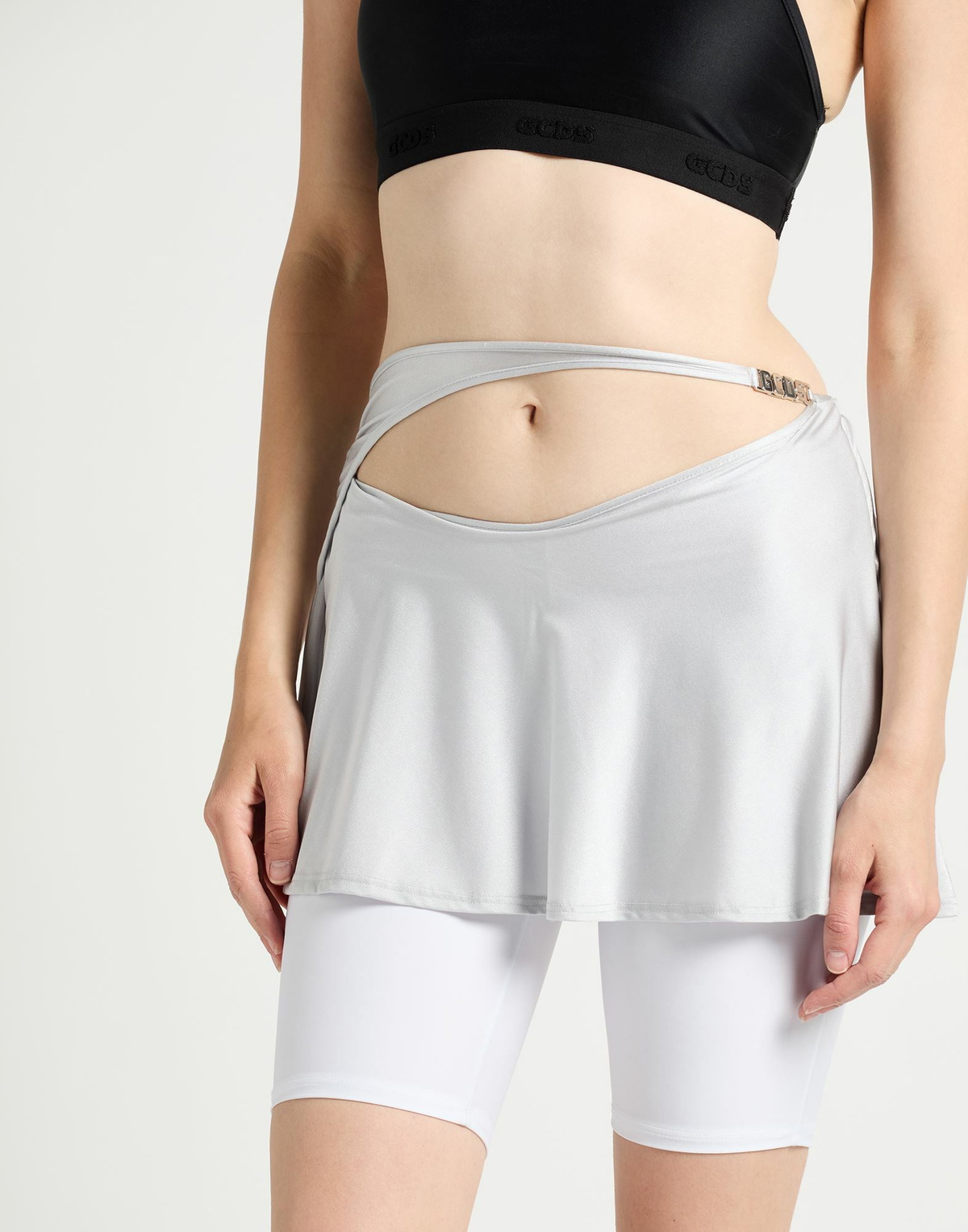 Gcds Womens Shorts & Bermuda Shorts Light in Grey