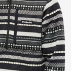 Columbia Men's Sweater Weather II Printed Half Zip in Shark Apres Stripe