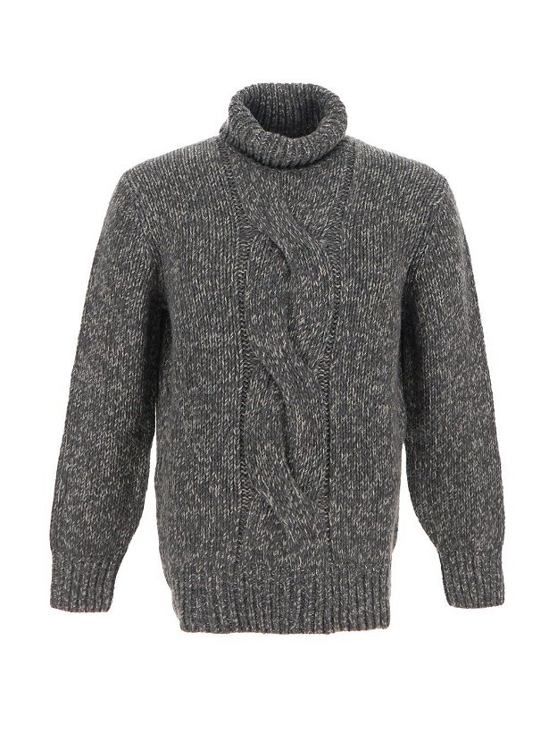 Photo: Brunello Cucinelli Knit Turtleneck Sweater