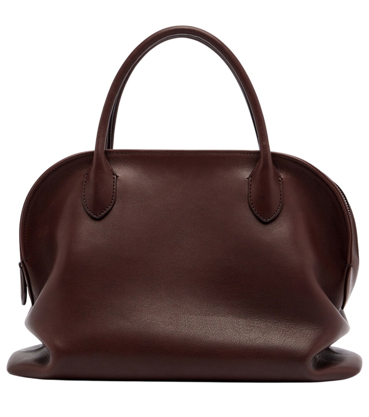 Photo: The Row Agnes 12 leather top-handle bag
