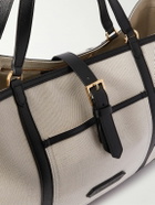 TOM FORD - Leather-Trimmed Canvas Tote Bag