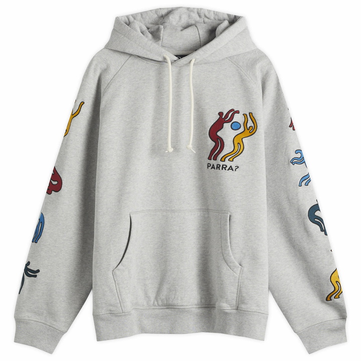 Photo: By Parra Men's La Chambre Nuit Hoodie in Heather Grey