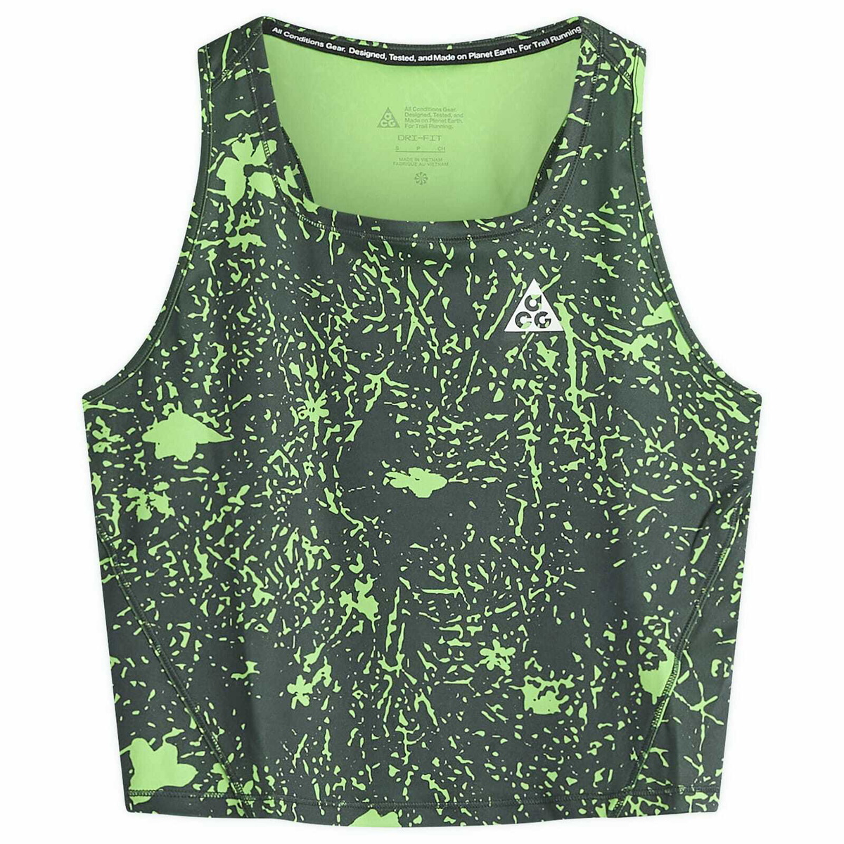 Nike Women's ACG Tank Top in Mean Green/Summit White