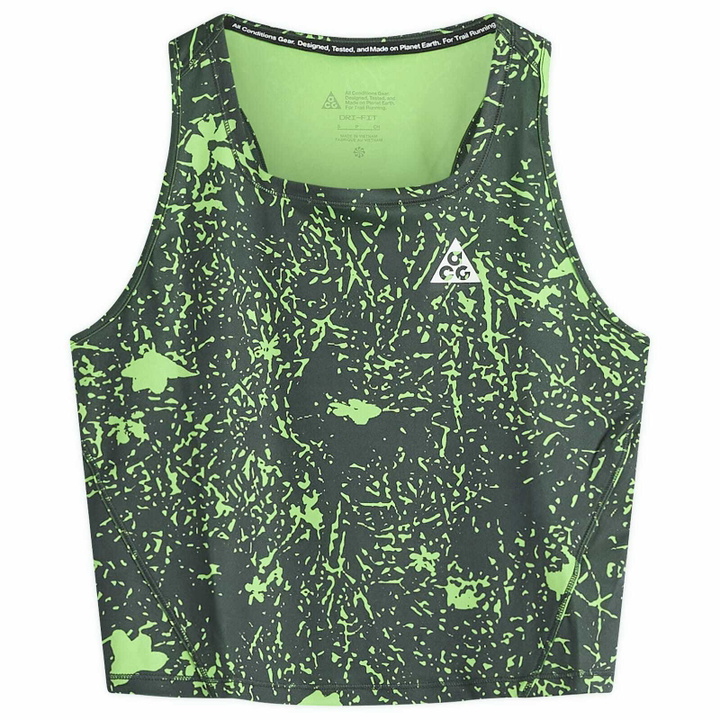 Photo: Nike Women's ACG Tank Top in Mean Green/Summit White