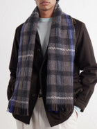 Johnstons of Elgin - Hirta Checked Cashmere Scarf