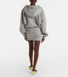 The Attico Cotton jersey sweatshirt dress