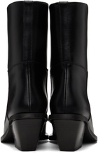GIABORGHINI Black Blondine Ankle Boots