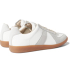 MAISON MARGIELA - Replica Leather and Suede Sneakers - White