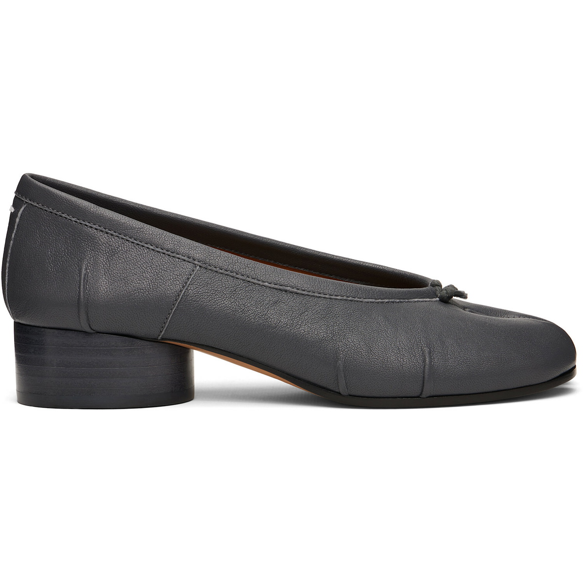 Maison Margiela Gray Tabi Ballerina Heels