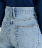 Slvrlake Bermuda Cut Off frayed denim shorts