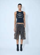Vaquera Denim Cargo Shorts