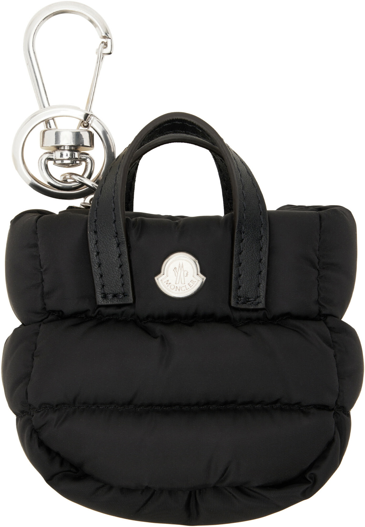 Moncler Black Caradoc Keychain