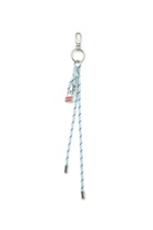 Diesel Metal and rope charm with Diesel pendant - Charms and Keyrings - Unisex - Blue