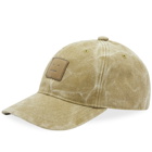 Acne Studios Cunov Canvas Face Cap in Khaki Beige