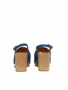 Via Roma 15 Wooden Heeled Sandals