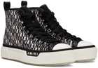 AMIRI Black & White Court Sneakers