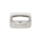 Dheygere Silver Canister Ring