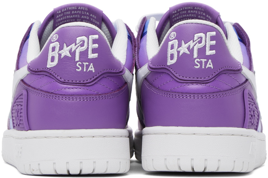 超美品A BATHING APE®︎ BAPE SK8 STA #1 Purple A BATHING APE® BAPE SK8 STA #1 | Bape official website – INT
