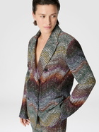 Missoni - Double-Breasted Viscose Lamé Blazer with Sequins, Women, Multicoloured