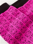 Loewe - Anagram Jacquard-Knit Socks