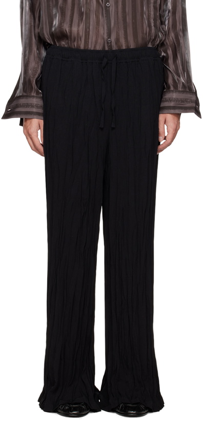 Photo: Acne Studios SSENSE Exclusive Black Trousers