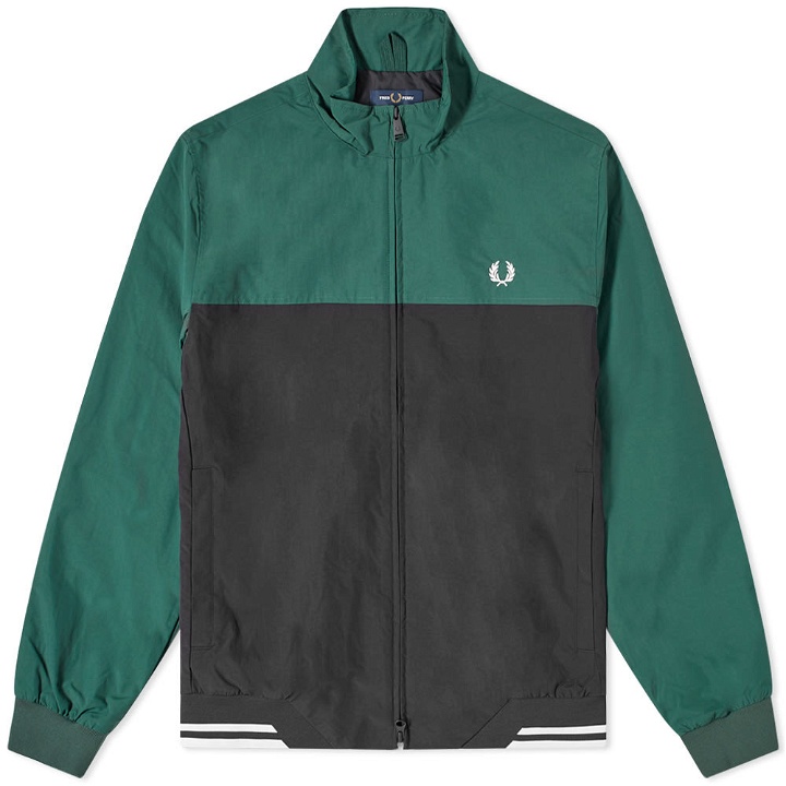 Photo: Fred Perry Authentic Colour Block Brentham Jacket