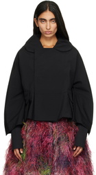 Comme des Garçons Comme des Garçons Black Wool Tropical Jacket