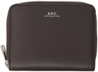 A.P.C. Brown Emmanuel Wallet