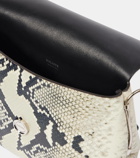 Khaite Bobbi snake-effect leather shoulder bag