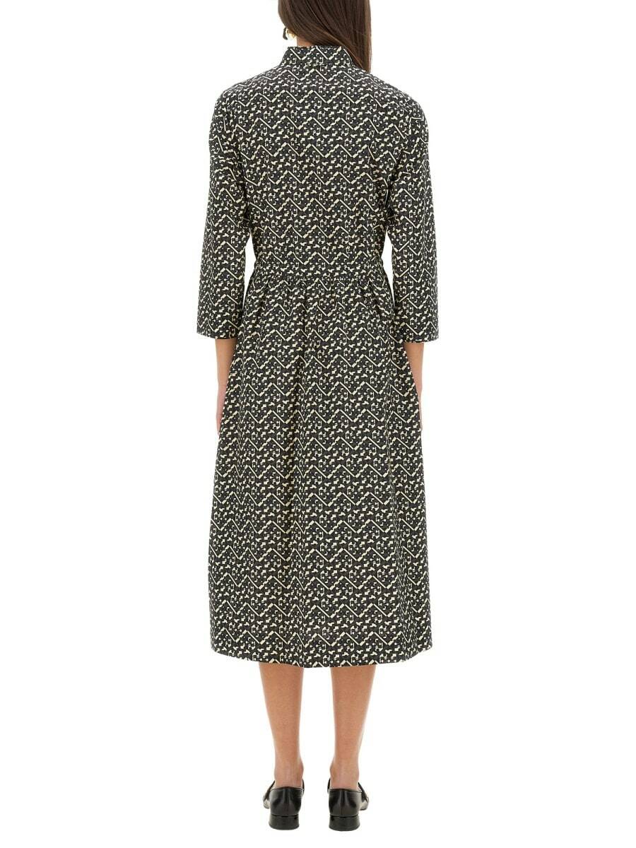 【送料&関税込】Tory Burch Printed Poplin Long Chemisier Tory Burch Printed Poplin Long Chemisier Tory Burch