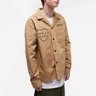 Human Made Men's Military Shirt Jacket in Beige