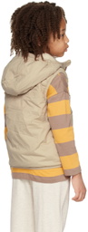K-Way Kids Beige 3.0 Orlan Orsetto Vest