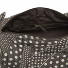 Damson Madder Women's Quilted Weekender Bag in Dark Brown 