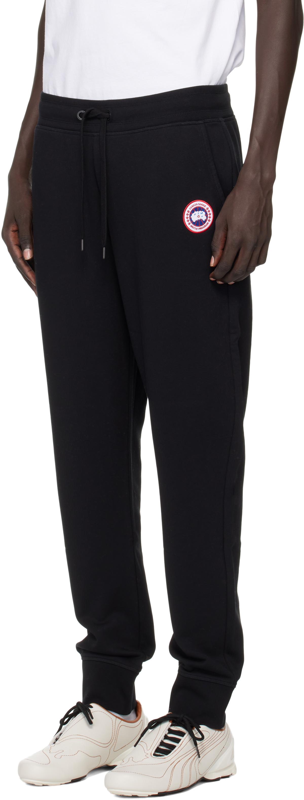 Canada Goose Black Terry Sweatpants