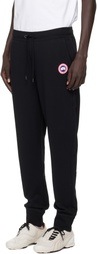 Canada Goose Black Terry Sweatpants