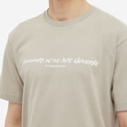 Men's AAPE Graffiti Word T-Shirt in Grey