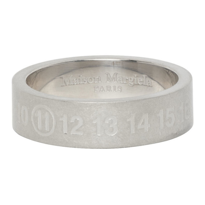 Photo: Maison Margiela Silver Numbers Ring