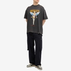 Represent Reborn T-Shirt in Aged Black