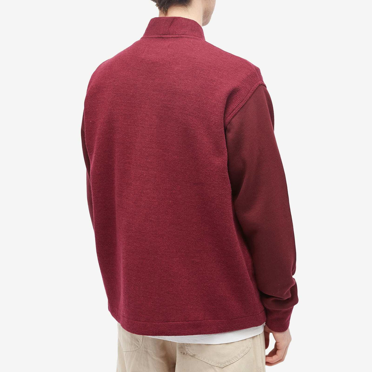 Kestin Men's Glencorse Cardigan in Berry