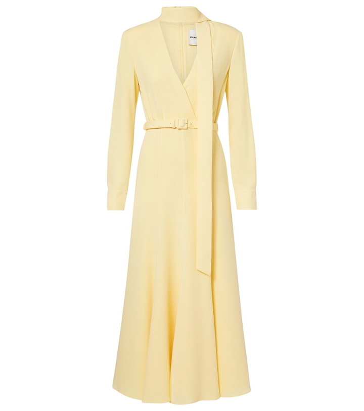 Photo: Roland Mouret Belted cady midi dress