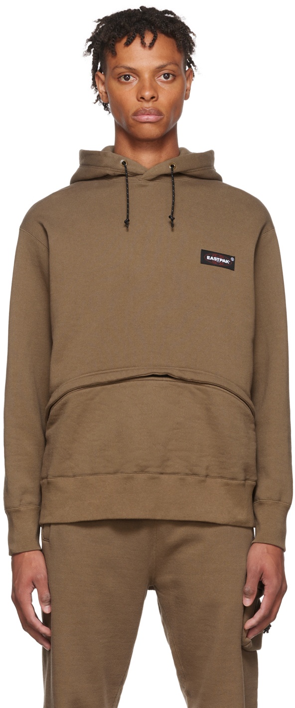Photo: UNDERCOVER Brown Eastpak Edition Hoodie