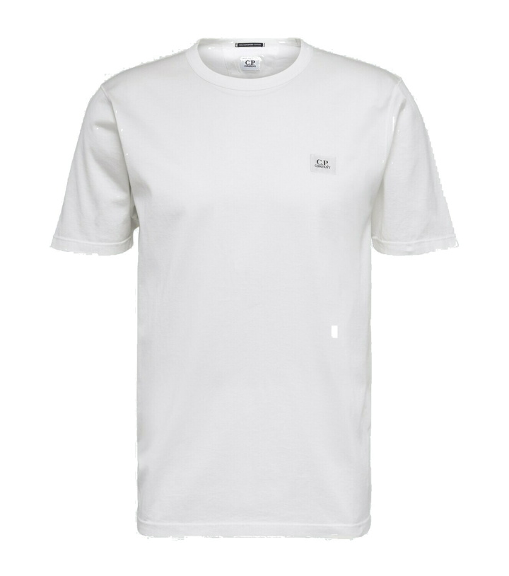 Photo: C.P. Company Logo cotton jersey T-shirt