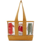 Bode Transparent and Yellow Medium Vinyl Doll Clothes Tote