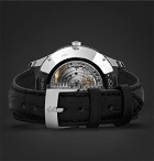 Zenith - Elite Ultra-Thin 40mm Stainless Steel and Alligator Watch - Black