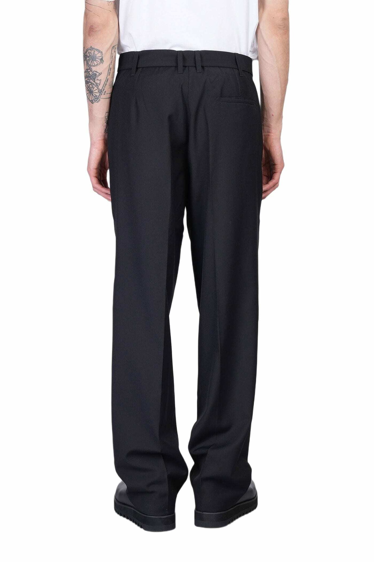 Études Pants In Black Polyester